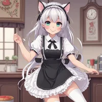 Cat girl cafe