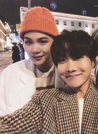 Yoongi and Hoseok