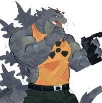 Hot Godzilla Friend