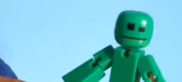 Green stikbot