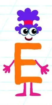 Letter E