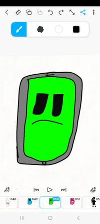 Straight phone
