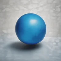 Big blue ball