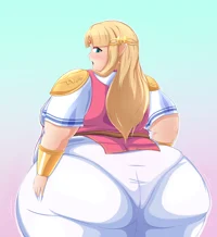 Fat Princess Zelda 