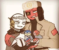 USSR and his kids 