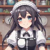 cute maid uwu