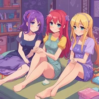 Trans girl sleepover