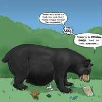 black bear -vore-
