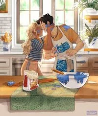 Percy and Annabeth 