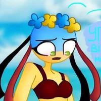 Ukrainian beach girl