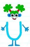 Letter U