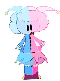 Cotton Candy Jester