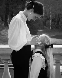 Wife and daughter