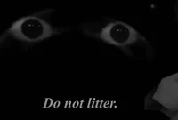 Do not litter
