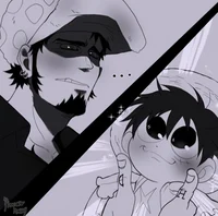 Luffy y Law