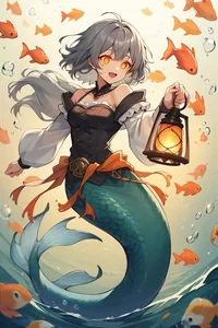 Angler mermaid