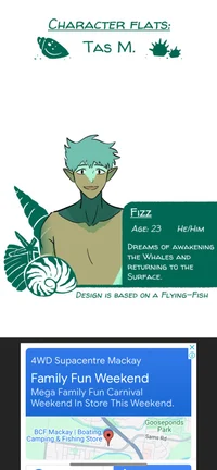 Fizz Castle Swimmer
