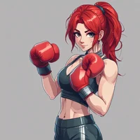 Boxer girl