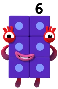 Numberblock Six