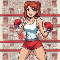 Boxer girl