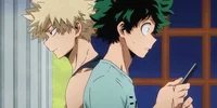 Bakugo and Deku