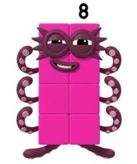 Numberblock Eight