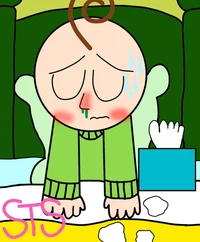 Baldi got sick
