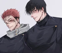 Toji and Sukuna 