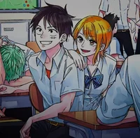 Nami e Luffy