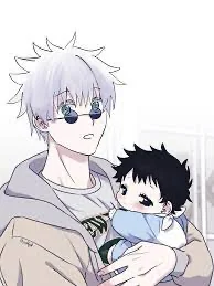 Gojo And Baby Megumi