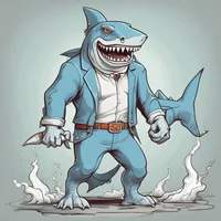 shark-man