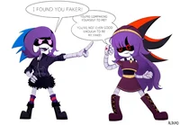 Uzi plays sonic doll