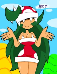 Piranha plant gal