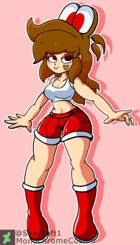 Red Koopa gal