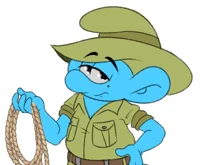 Explorer Smurf