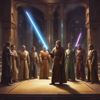 Jedi Flocks In Honor