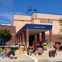 The school cafeteria