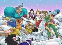 Strawhats sleepover 