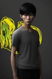 Petite man with wing