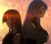 Akame and Esdeath 