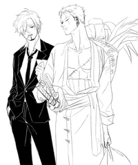 Zoro and Sanji