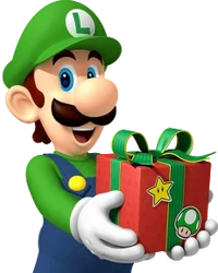 Christmas Luigi