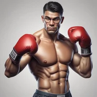Pro boxer male