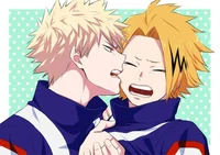 Katsuki and Kaminari