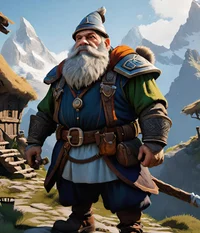 Dwarven Peasant 1