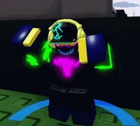 Neon rave dj