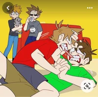 Edd and Tord fight