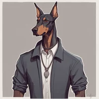 Doberman roommate