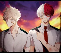 Шото и Бакуго