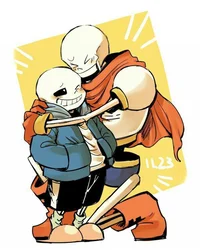 Sans and papyrus